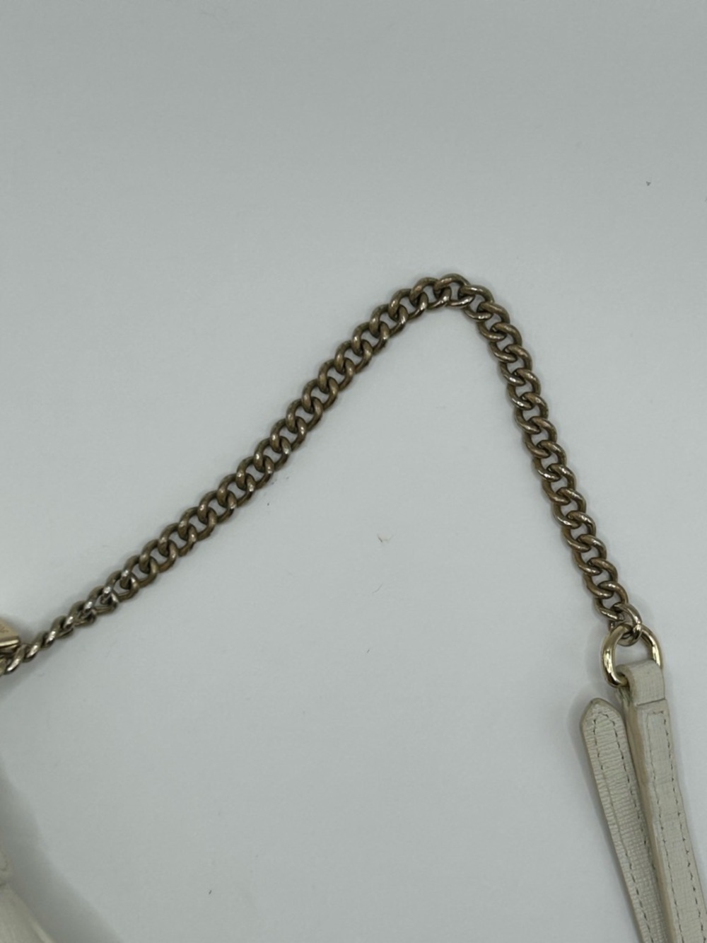 Furla Ivory Leather Crossbody Bag with Gold Hardware - Picture 8 of 8